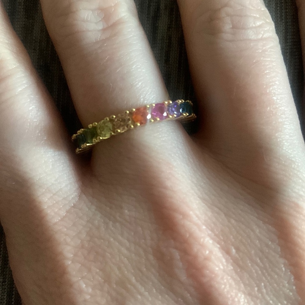 Kurt geiger rainbow ring